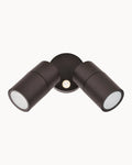 Liro 2 Pan Wall Light with Sensor Bronze
