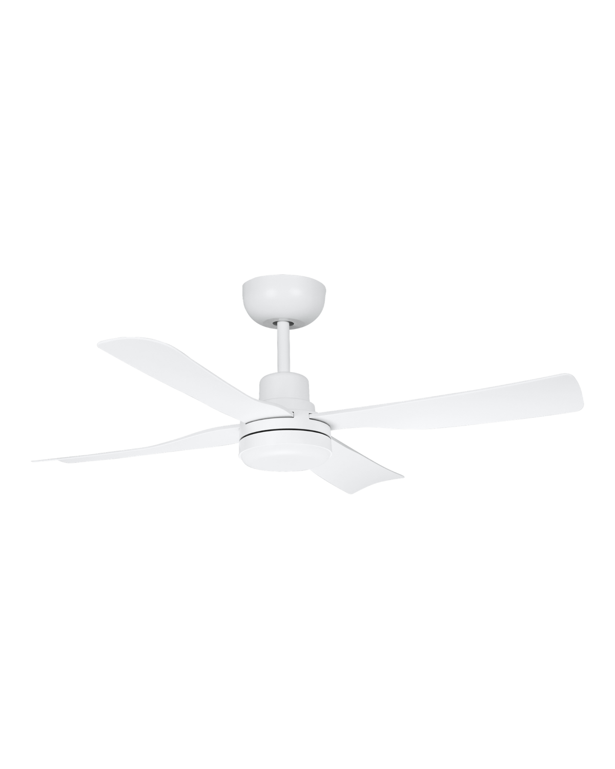 Capri 48" DC Fan with Light White