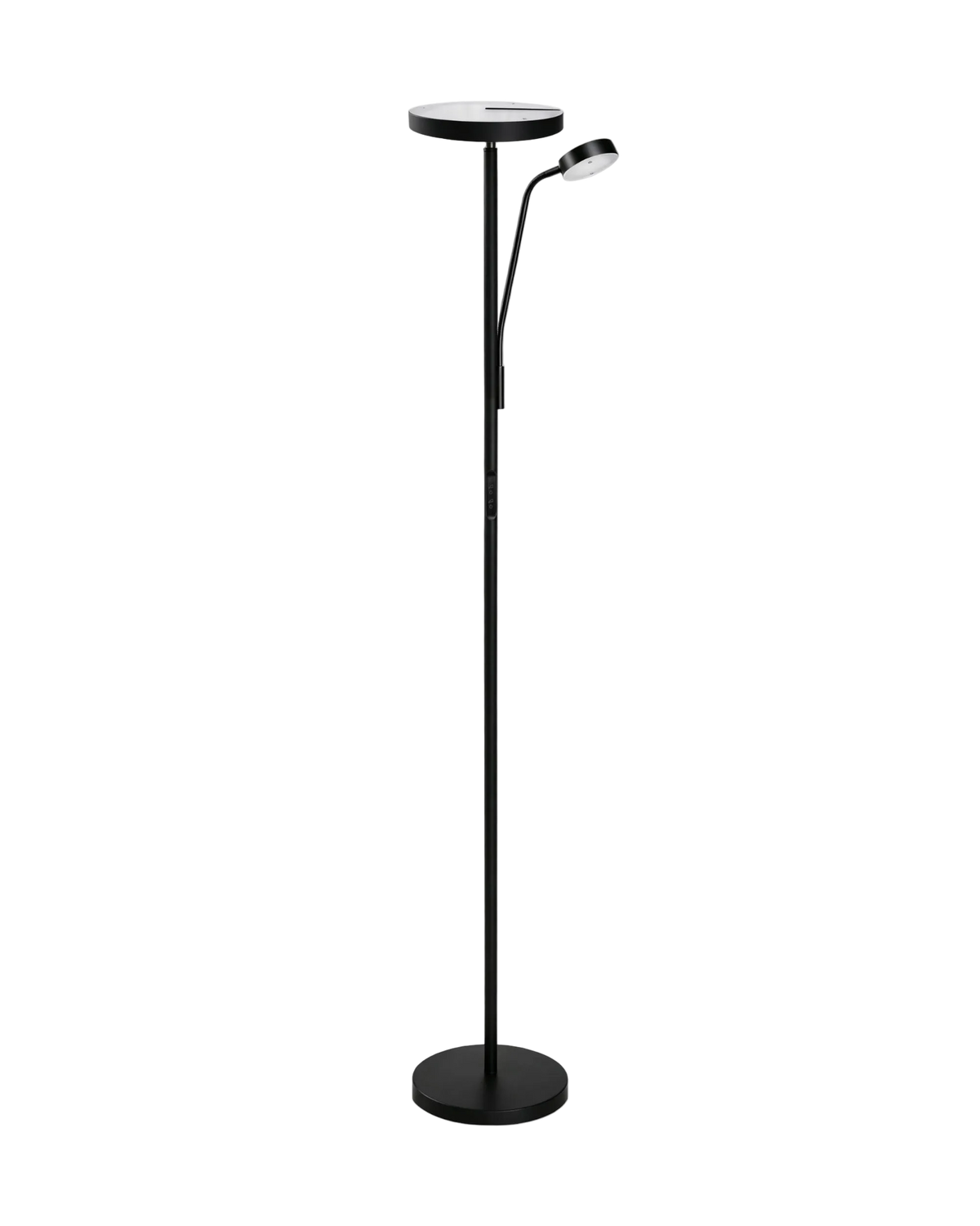 Marcello Twin Floor Lamp Black