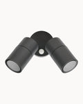 Liro 2 Pan Wall Light with Sensor Graphite