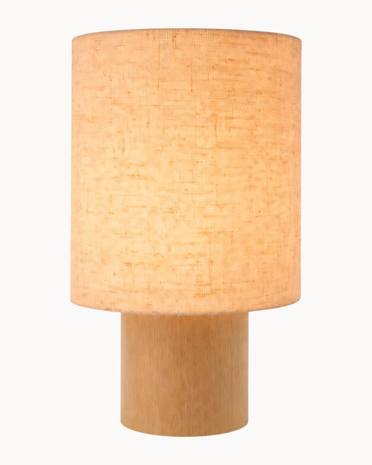 Cabio Table Lamp Natural with White Shade