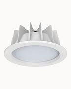 White fixed downlight
