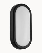 White or black trim outdoor wall light