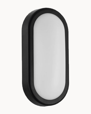 White or black trim outdoor wall light