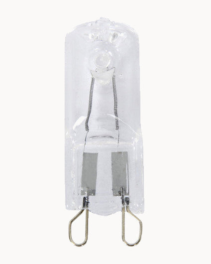G9 Clear 25W 240 volt twin pack