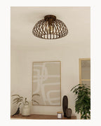 Bronze  flush mount