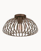 Bronze flush mount
