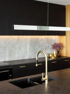 Smoke mirror 1.8m linear pendant
