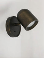 Bronze Spotlight with Base Switch – Adjustable Directional Light for Task & Accent Lighting