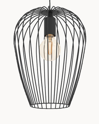 Newtown 1 275mm Pendant Black