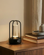 Black LED table lamp