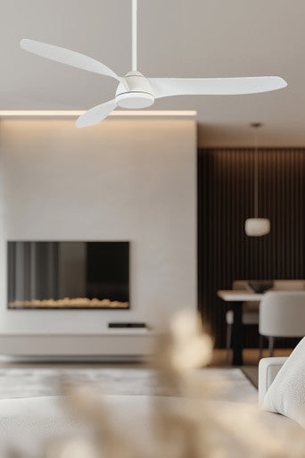 Oslo 52" DC Ceiling Fan with Remote White