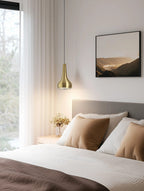 Brass 180 single pendant